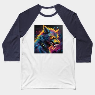 Splash Werewolf Baseball T-Shirt